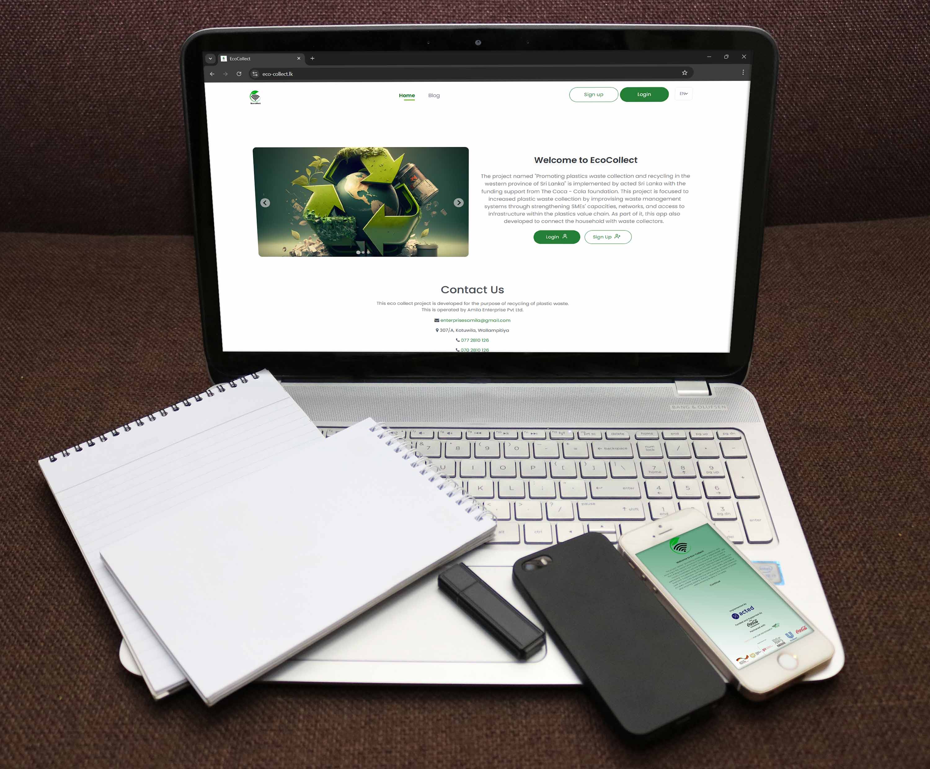 Eco-Collect – Material Recycling Facility Apps